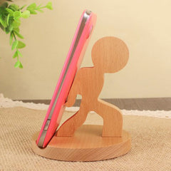 Soporte para teléfono móvil de madera Soport...