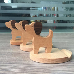 Soporte para teléfono móvil de madera Soport...