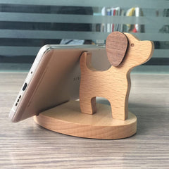 Soporte para teléfono móvil de madera Soport...