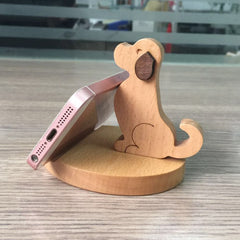 Soporte para teléfono móvil de madera Soport...