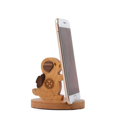 Soporte para teléfono móvil de madera Soport...