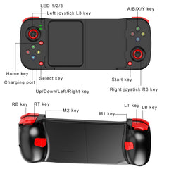 Controlador de juego telescópico D3 BT 5.0 p...