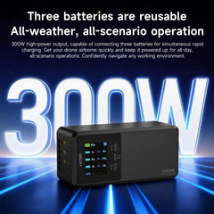 Cargador rápido de batería de 300 W con pant...