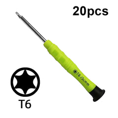 20 piezas Mini destornillador antideslizante...