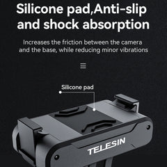 Para DJI OSMO Action 3 TELESIN Adaptador mag...