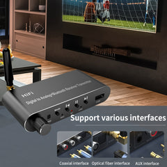Transmisor receptor USB coaxial de fibra ópt...