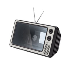 Retro TV Teléfono móvil Pantalla Video Amplificador Soporte para teléfono