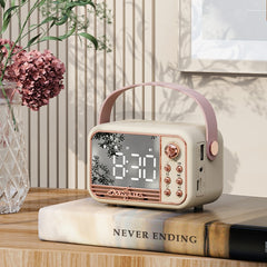 Reloj despertador retro de mano S11 Altavoz ...