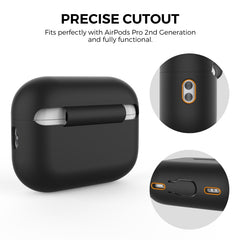 Para AirPods Pro 2 AhaStyle PT187 Funda protectora de silicona