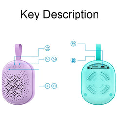 AFK BT-513 TWS Mini Altavoz Bluetooth con lu...