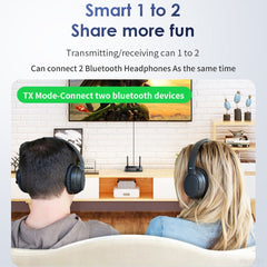 B39 2 en 1 Bluetooth 5.3AUX Receptor de músi...