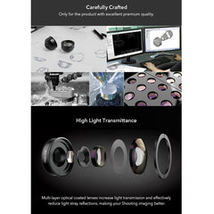 APEXEL APL-HB100MM HD Insect Jewelry 100 Mic...