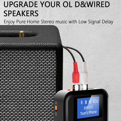 AUX 2RCA TF Adaptador Bluetooth Transmisor R...