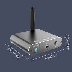Receptor de audio Bluetooth 5.2 3.5MM AUX Fi...