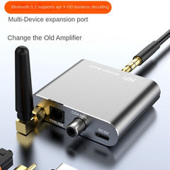 Receptor de audio Bluetooth 5.2 3.5MM AUX Fi...