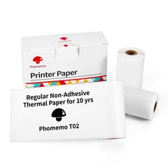 Para Phomemo T02, 3 rollos, impresora Blueto...