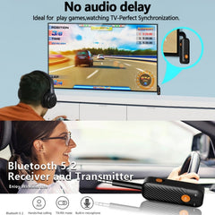 Transmisor de computadora de TV con receptor...