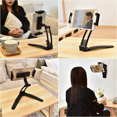 Soporte para teléfono móvil con soporte de pared para Tablet PC 2 en 1