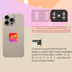 Tarjeta de desbloqueo R-SIM CLUB 2 para sist...