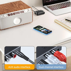 Receptor Bluetooth 5.3 Función NFC Amplifica...