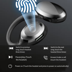 Auriculares inalámbricos con gancho para la oreja Auriculares deportivos