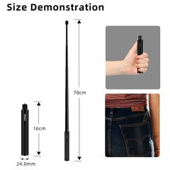 aMagisn 70cm Invisible Straight Pull Selfie ...