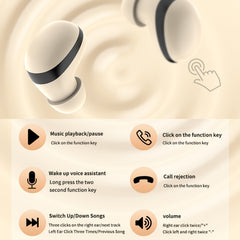 Mini auriculares Bluetooth TWS con contenedo...