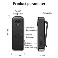 2 en 1 AUX Bluetooth 5.3 Receptor Transmisor...