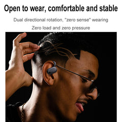 Auriculares Bluetooth tipo suspensión con contenedor de carga