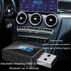 Receptor y transmisor de audio Bluetooth 5.3...