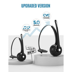 Auriculares inalámbricos mono Bluetooth 5.0 para empresas