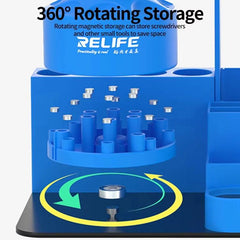 Organizador rotatorio de piezas para herramientas de reparación RELIFE RL-001H