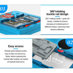 Kit de plataforma de calefacción para repara...