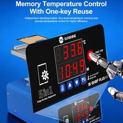 Separador de pantalla curvo SUNSHINE S-918F ...