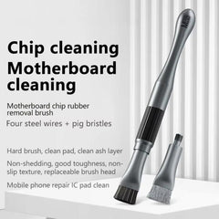 Stiffened Cylinder Short Brush Cell Phone Re...