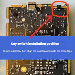 For Steam Deck 10pcs On/Off Keys Power Butto...