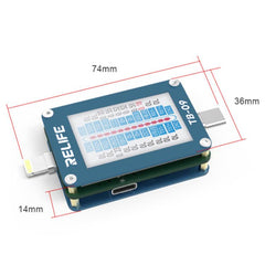 El comprobador de conectores tipo C/8 pines ...