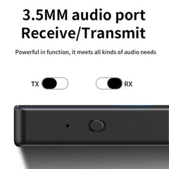Adaptador de audio Bluetooth 5.4 2 en 1, tra...