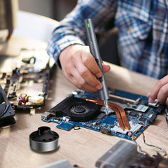 Juego de destornilladores eléctricos con min...