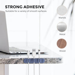 Organizador de cables magnético de silicona 3 en 1 AhaStyle PT-CY15