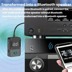 Receptor-transmisor Bluetooth para coche con doble micrófono BR16
