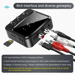 Adaptador transmisor/receptor de audio Bluet...