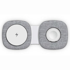 Cargador inalámbrico magnético plegable portátil T2 de 15 W 3 en 1