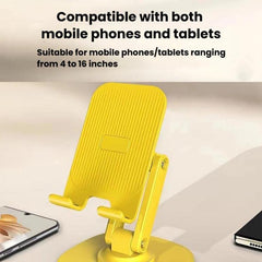 Soporte para teléfono de aleación de aluminio con rotación de 360 grados, K69 (2 unidades)