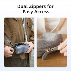 Funda universal para cámara de acción y empuñadura para fotografía callejera.