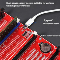 Probador 4 en 1 con indicador LED para módul...