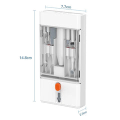 Kit de limpieza de dispositivos electrónicos 22 en 1 con estuche desplegable
