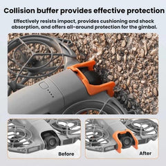 Protector de lente BRDRC para dron DJI Neo 2, parachoques anticolisión