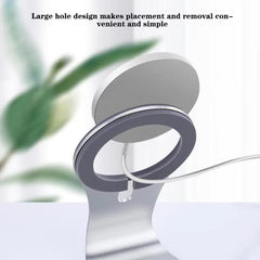Soporte para teléfono con cargador inalámbrico magnético