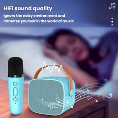 Altavoz Bluetooth portátil con micrófono des...